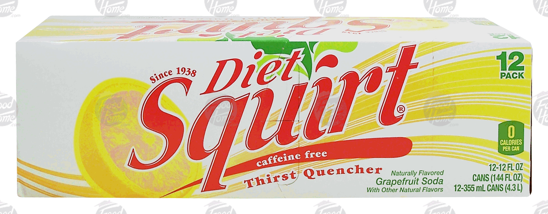 Squirt Soda Citrus Burst Diet 12 Oz Cool Pack Full-Size Picture